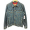 エディーバウアー Eddie Bauer チェックネル裏地 デニム トラッカージャケット メンズ import:XS