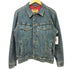 エディーバウアー Eddie Bauer チェックネル裏地 デニム トラッカージャケット メンズ import:XS