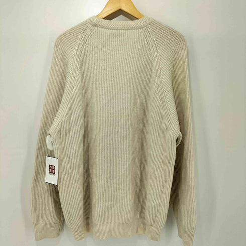 NAVIGARE 90s イタリア製 ローゲージ ラグラン クルーネック ニット メンズ import:XL