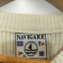NAVIGARE 90s イタリア製 ローゲージ ラグラン クルーネック ニット メンズ import:XL
