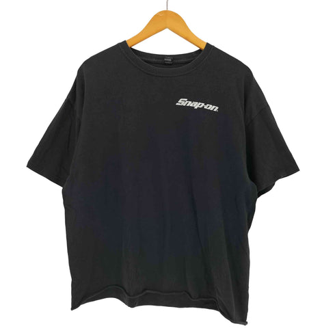 エムアンドオー M&O プリントクルーネックTシャツ メンズ XL