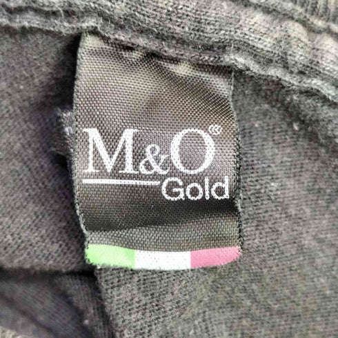 エムアンドオー M&O プリントクルーネックTシャツ メンズ XL
