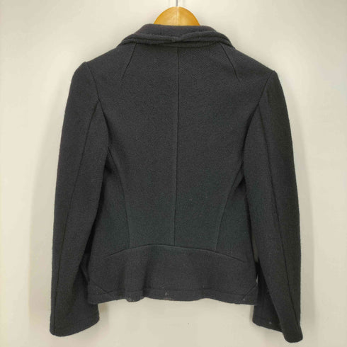 ジュンヤワタナベコムデギャルソン JUNYA WATANABE COMME des GARCONS 05AW Ribbon Detail Wool Knit Jacket リボンデザイン ウールニットジャケット AD2005 レディース JPN:S