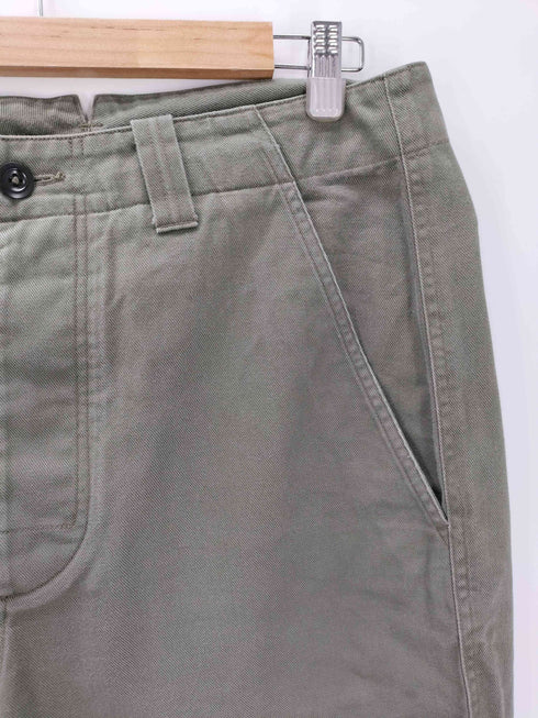 エムエイチエル MHL. COTTON TWILL WIDE TROUSERS コットン ツイル ワイド バギー トラウザーズ パンツ メンズ XL