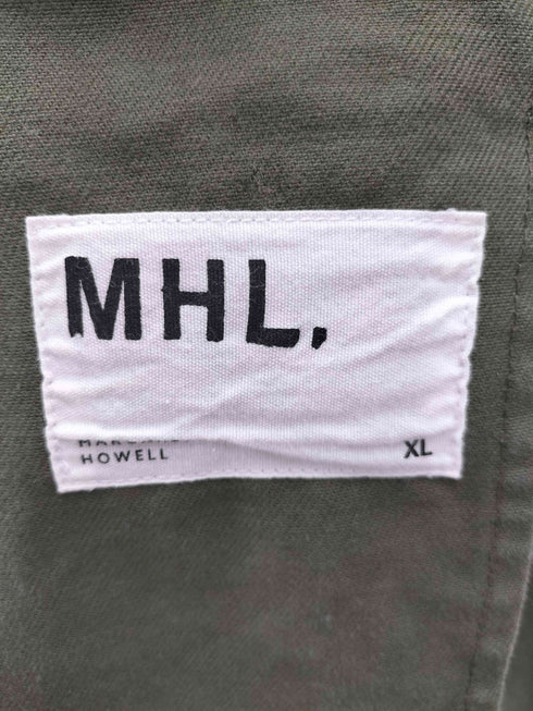 エムエイチエル MHL. COTTON TWILL WIDE TROUSERS コットン ツイル ワイド バギー トラウザーズ パンツ メンズ XL