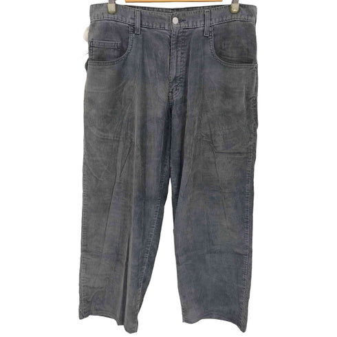 リーバイス Levis 2001年製 SILVERTAB BAGGY FIT ボタン裏977 太畝コーデュロイ 5ポケット バギー パンツ メンズ W33/L32
