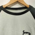 デラックス DELUXE CLOTHING フロント刺繍 ラグラン 七分丈 カットソー メンズ JPN:L