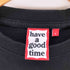 ハブアグッドタイム HAVE A GOOD TIME ロゴワンポイント刺繍 長袖Tシャツ メンズ L
