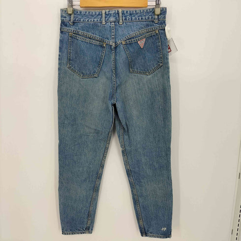 ゲス GUESS 80-90S 初期モデル 5ポケット サイドジップ テーパード デニムパンツ メンズ US:30-31