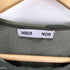NIER NOR / Y2K クロス ヘンリーネック Tシャツ レディース