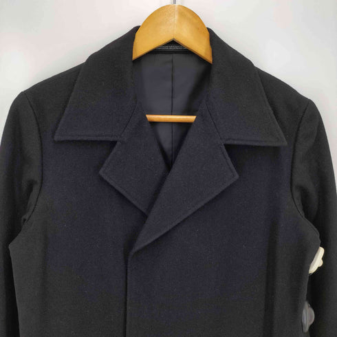 ヨウジヤマモトプリュスノアール YOHJI YAMAMOTO+NOIR 裾変形 ウールコート レディース JPN:3