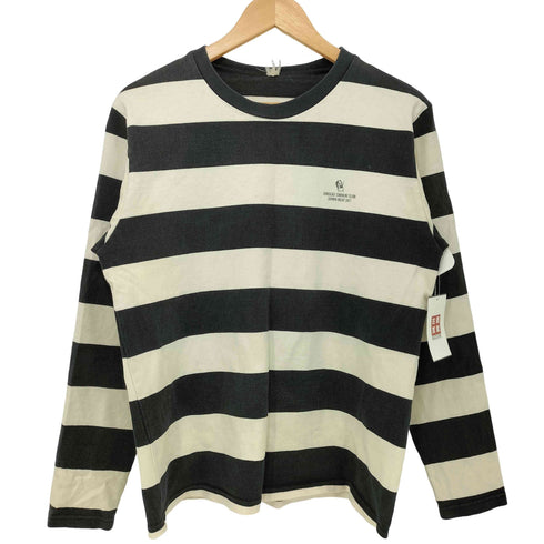 ラディアル RADIALL UNDEAD SMOKING CLUB コットン ボーダー 長袖カットソー メンズ JPN:M