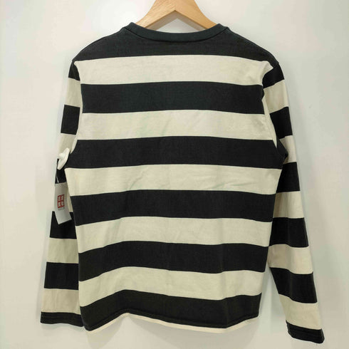 ラディアル RADIALL UNDEAD SMOKING CLUB コットン ボーダー 長袖カットソー メンズ JPN:M