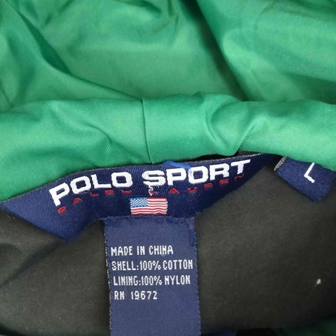 ポロスポーツラルフローレン POLO SPORT RALPH LAUREN 90s ツートンカラー マウンテンパーカー メンズ L