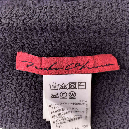 ノコオーノ NOKO OHNO フラワーモチーフ ノーカラープリーツロングカーディガン レディース JPN:38