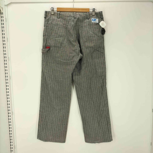 エンジニアードガーメンツ Engineered Garments MADE IN USA 立体 ステッチ ヘリンボーン ワイド レッグ ペインター ワーク パンツ メンズ 34