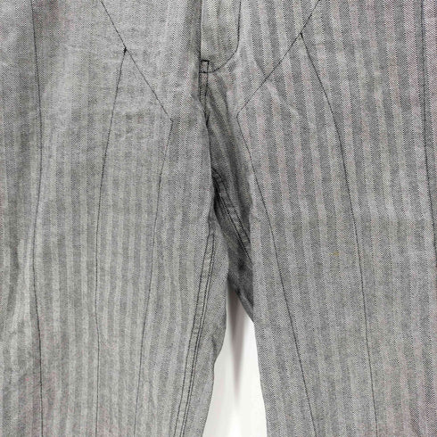 エンジニアードガーメンツ Engineered Garments MADE IN USA 立体 ステッチ ヘリンボーン ワイド レッグ ペインター ワーク パンツ メンズ 34
