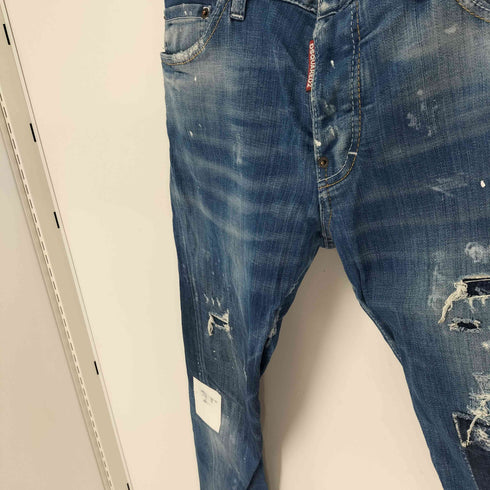 ディースクエアード DSQUARED2 Sexy twist jean ダメージ加工 スキニー メンズ 48