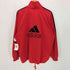 アディダス adidas 00S 万国旗タグ 3ストライプ バックロゴ 裏起毛 トラックジャケット メンズ JPN:M