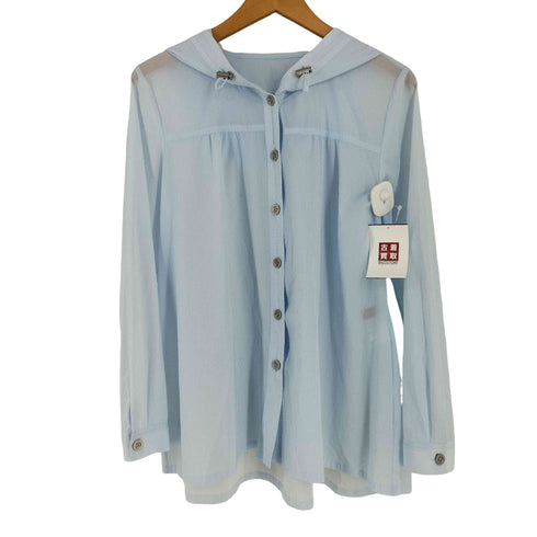 レリアン Leilian WHITE LABEL ホワイトレーベル フーデッド ブラウス レディース 11