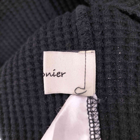 トワロニエ toironier ワッフルロングスリーブTシャツ メンズ