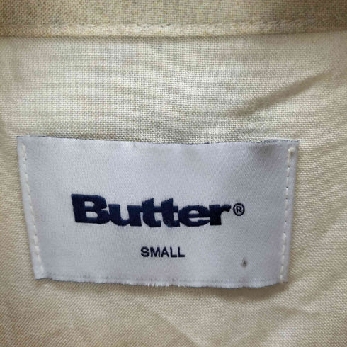 バターグッズ BUTTER GOODS アニマルプリント ボタンダウン 半袖シャツ メンズ SMALL