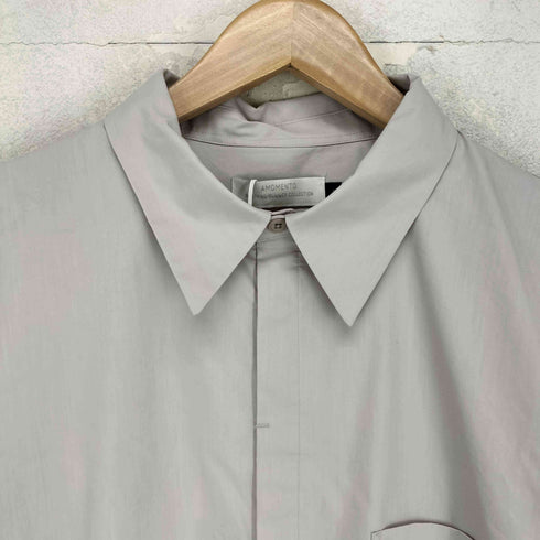 アモーメント amomento 26SS SQUARE POCKET OVERSIZED SHIRT スクエアポケットオーバーサイズシャツ メンズ L