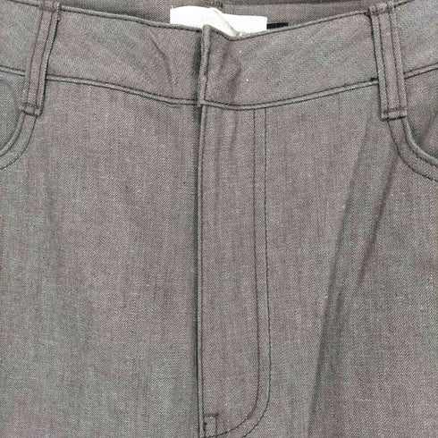 アモーメント amomento 26SS スナップボタン ストレート デニム パンツ メンズ L