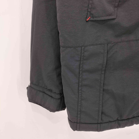 トミーヒルフィガー TOMMY HILFIGER ロゴ刺繍 裏ボア キルティング ナイロン ジャケット メンズ import:M