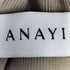 アナイ ANAYI パールネック ペプラムニット プルオーバー レディース JPN:38