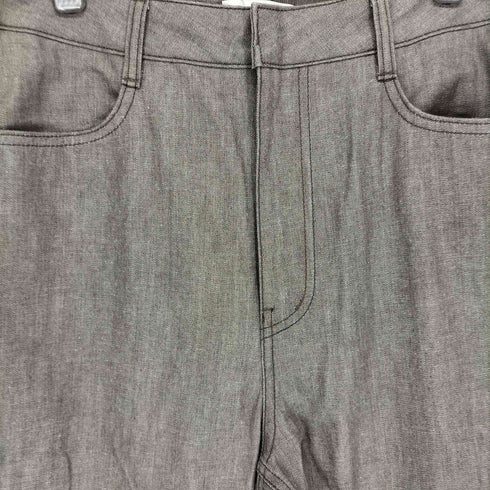 アモーメント amomento 26SS スナップボタン ストレート デニム パンツ メンズ M