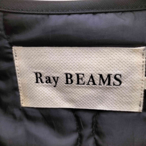 レイビームス Ray BEAMS 21AW キルティング ノーカラー ブルゾン レディース 0