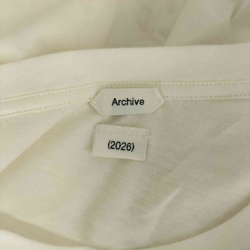 ポストアーカイブファクション POST ARCHIVE FACTION Tee A2 114WH プレーン クルーネック半袖Tシャツ メンズ S