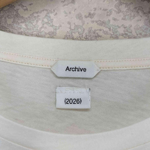 ポストアーカイブファクション POST ARCHIVE FACTION Tee A2 114IV プレーン クルーネック 半袖 Tシャツ メンズ M