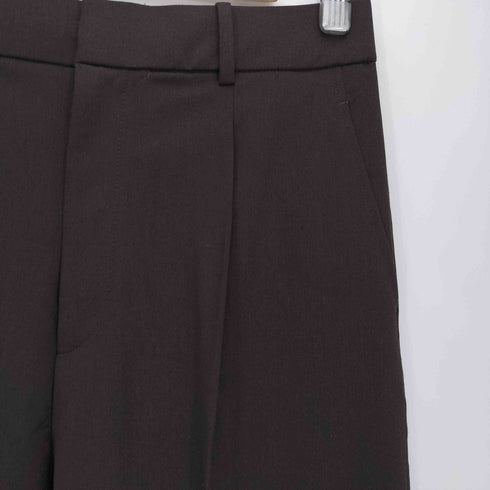 ユニクロ UNIQLO タックワイドパンツ レディース JPN:L