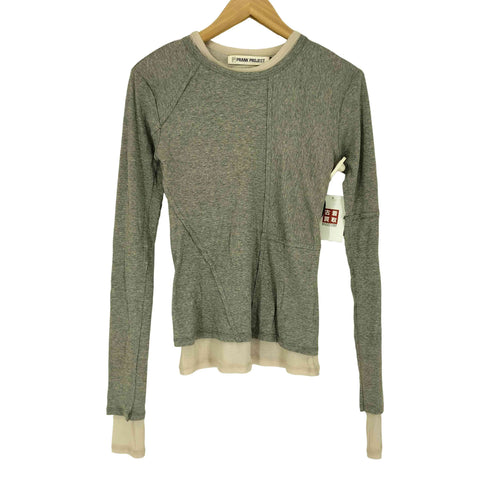 プランクプロジェクト PRANK PROJECT Sheer Fraise Layered Top シアー フライス レイヤードトップ レディース FREE
