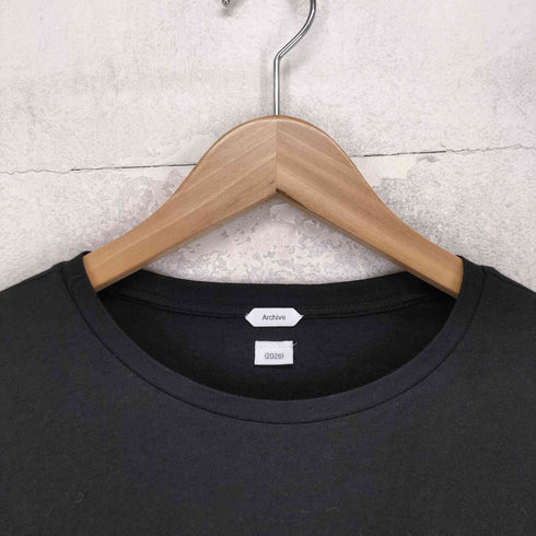 ポストアーカイブファクション POST ARCHIVE FACTION Tee A2 114BK プレーン クルーネック 半袖 Tシャツ メンズ L