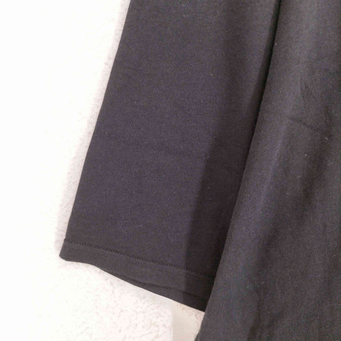 ポストアーカイブファクション POST ARCHIVE FACTION Tee A2 114BK プレーン クルーネック 半袖 Tシャツ メンズ L