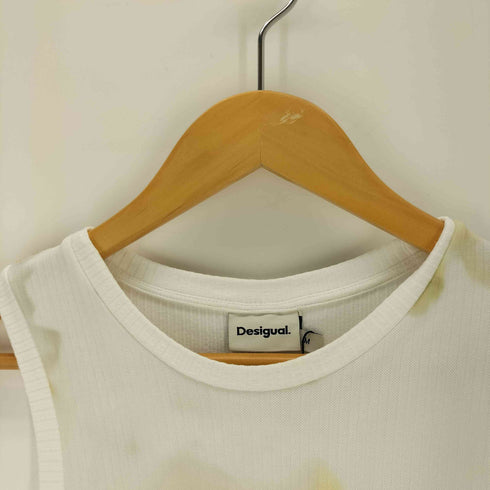 デシグアル Desigual ノースリーブ アシンメトリー ワンピース レディース M