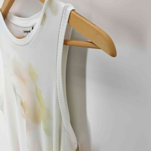 デシグアル Desigual ノースリーブ アシンメトリー ワンピース レディース M