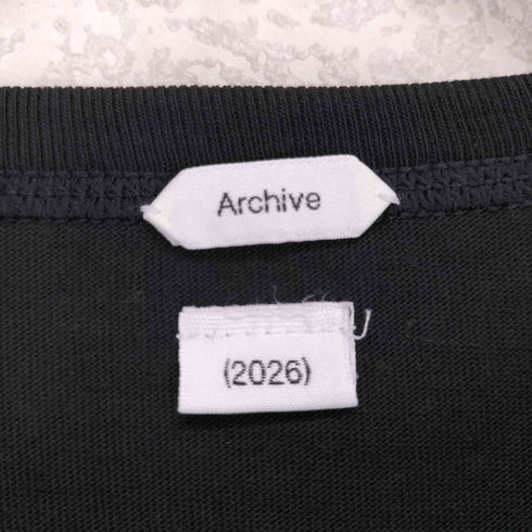 ポストアーカイブファクション POST ARCHIVE FACTION WORK Tee A2 113WH プレーン クルーネック 半袖 Tシャツ メンズ M