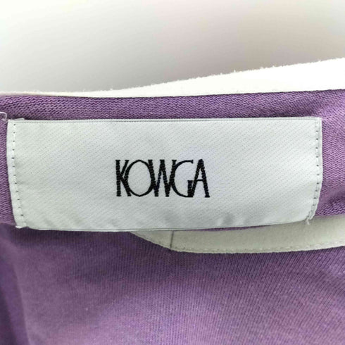 コウガ KOWGA FOOTBALL PUFF SLEEVE TEE フットボール 半袖Tシャツ レディース