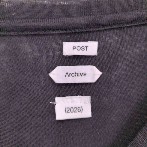 ポストアーカイブファクション POST ARCHIVE FACTION 26SS Drifter Tee ドリフター ティー アシンメトリー 半袖 Tシャツ メンズ S