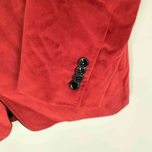 ドルチェアンドガッバーナ DOLCE&GABBANA ベロア テーラードジャケット メンズ JPN:46