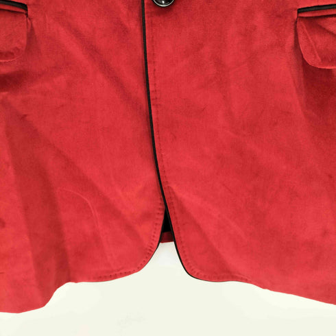ドルチェアンドガッバーナ DOLCE&GABBANA ベロア テーラードジャケット メンズ JPN:46