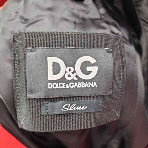 ドルチェアンドガッバーナ DOLCE&GABBANA ベロア テーラードジャケット メンズ JPN:46