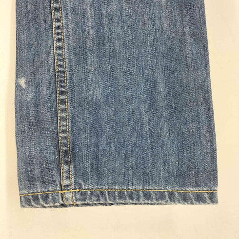 ROUGH 刺繍デザイン デニムパンツ レディース