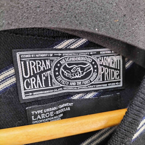 ネイバーフッド NEIGHBORHOOD ストライプ ニット ベスト メンズ import:L