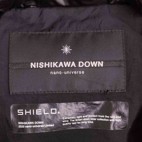 ナノユニバース NANO universe NISHIKAWA DOWN SHIELD G2 ALPHA ダウンジャケット メンズ JPN:L