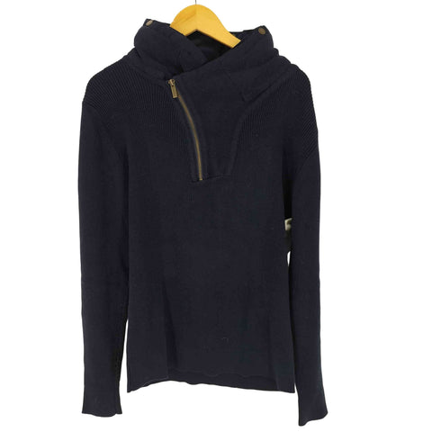 ザラマン ZARA MAN オフセンタージップ ニットセーター メンズ import:L